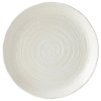 Pietų lėkštė WHITE SPIRAL MIJ 24,5 cm, baltos spalvos