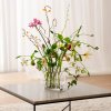 Vaza IKEBANA 24 cm, sidabro spalvos, stiklas, Fritz Hansen