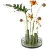 Vaza IKERU 19 cm, žalia, stiklas, Fritz Hansen