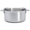 Puodas ALCHIMY LOQY 18 cm, sidabro spalvos, nerūdijančio plieno, de Buyer