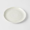 Maža lėkštė WHITE SPIRAL 21,5 cm, balta, MIJ