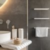 Rankšluosčių kabykla RIM 70 cm, dvivietė, baltos spalvos, aliuminis, Zone Denmark