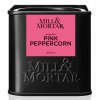 Ekologiški rausvieji pipirai 25 g, nesmulkinti, Mill & Mortar