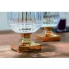 Vaza MINERVA GOLD 32 cm, skaidri, Nachtmann