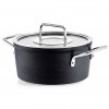 Aukštas puodas ADAMANT 20 cm, juodos spalvos, aliuminis, Fissler