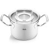 Kepimo puodas ORIGINAL PROFI 16 cm, sidabro spalvos, nerūdijantis plienas, Fissler