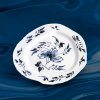 Pietų lėkštė DIESEL CLASSICS ON ACID ENGLISH DELFT 28 cm, baltos spalvos, porcelianas, Seletti