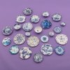 Pietų lėkštė DIESEL CLASSICS ON ACID BLUE CHINOISERIE 28 cm, mėlynos spalvos, porcelianas, Seletti