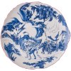 Pietų lėkštė DIESEL CLASSICS ON ACID BLUE CHINOISERIE 28 cm, mėlynos spalvos, porcelianas, Seletti