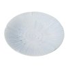 Papildoma lėkštė ICE BLUE 22 cm, mėlynos splavos, MIJ