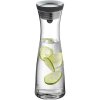 Grafinas vandeniui BASIC 1 l + vandens stiklinė, 5 vnt. rinkinys, stiklas, WMF