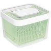 Maisto laikymo indas GREENSAVER GOOD GRIPS 4,0 l, baltos spalvos, plastikinis, OXO