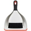 Šluotelės su semtuvėliu rinkinys GOOD GRIPS 30 cm, baltos spalvos, plastikinis, OXO
