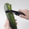 Daržovių skutiklis GOOD GRIPS 18 cm, sukamas, juodos spalvos, plastikinis, OXO