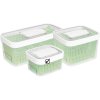 Maisto laikymo indas GREENSAVER GOOD GRIPS 1,5 l, baltos spalvos, plastikinis, OXO