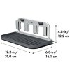Indų džiovykla GOOD GRIPS 31 cm, pilkos spalvos, plastikinė, OXO