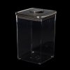 Virtuvinis produktų laikymo indas POP STEEL 4,2 l, didelis kvadrato formos, plastikinis, OXO