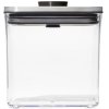 Virtuvinis produktų laikymo indas POP STEEL 1,6 l, stačiakampio formos, plastikinis, OXO
