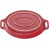 Kepimo indas 23 cm, raudonos spalvos, keramikinis, Staub
