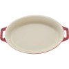 Kepimo indas 17 cm, raudonos spalvos, keramikinis, Staub