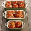 Kepimo indas 20 x 15 cm, oranžinis, keramikinis, Staub