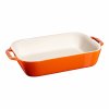 Kepimo indas 20 x 15 cm, oranžinis, keramikinis, Staub