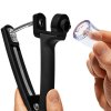 Vyšnių ir alyvuogių kauliukų išėmėjas GOOD GRIPS 14 cm, juodos spalvos, plastikinis, OXO