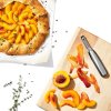 Daržovių skutiklis STEEL 19 cm, dantytas, sidabro spalvos, nerūdijantis plienas, OXO