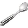 Virtuvinis šaukštas STEEL 27 cm, sidabro spalvos, nerūdijantis plienas, OXO