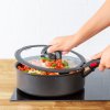 Dangtis INGENIO L9846453 22 cm, stiklinis, Tefal