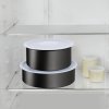 Puodų rinkinys INGENIO ECO RESIST L3979202, 4 vnt. rinkinys, juodos spalvos, aliuminis, Tefal