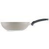 Wok tipo keptuvė CERATAL 28 cm, smėlio spalvos, aliuminis, Fissler