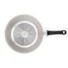 Wok tipo keptuvė CERATAL 28 cm, smėlio spalvos, aliuminis, Fissler