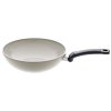 Wok tipo keptuvė CERATAL 28 cm, smėlio spalvos, aliuminis, Fissler