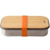 Priešpiečių dėžutė 900 ml, oranžinės spalvos, nerūdijantis plienas, Black+Blum