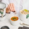 Priešpiečių dėžutė LUNCH POT 900 ml, alyvuogių spalvos, plastikas, Black+Blum