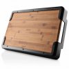 Serviravimo padėklas NORDIC KITCHEN 50 x 35 cm, juodos spalvos, plastikas/bambukas, Eva Solo