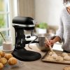 Mikseris su stovu ARTISAN 5KSM60SPX 5,6 l, matinės juodos spalvos, KitchenAid