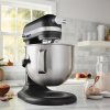 Mikseris su stovu ARTISAN 5KSM70SHX 6,6 l, matinės juodos spalvos, KitchenAid
