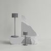 Nešiojamas stalinis šviestuvas FAROL MINI 19,5 cm, LED, degintas metalas, aliuminis, Blomus