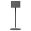 Nešiojamas stalinis šviestuvas FAROL MINI 19,5 cm, LED, šiltai pilkos spalvos, aliuminis, Blomus