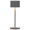 Nešiojamas stalinis šviestuvas FAROL MINI 19,5 cm, LED, šiltai pilkos spalvos, aliuminis, Blomus