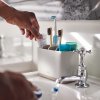 Dantų šepetėlių dėtuvė EASYSTORE 70575 ekru, plastikas, Joseph Joseph