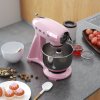 Mikseris su stovu SMF03PKEU, pastelinė rožinė spalva, Smeg