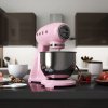 Mikseris su stovu SMF03PKEU, pastelinė rožinė spalva, Smeg