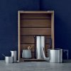 Kavinukas su nuspaudimu ARNE JACOBSEN 1 l, sidabro spalvos, nerūdijantis plienas, Stelton