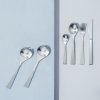 Šaukštų salotoms MAYA 2 vnt. rinkinys, plieno spalvos, nerūdijantis plienas, Stelton