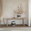 Vaza STOCKHOLM LIGNUM 21 cm, baltos spalvos, aliuminis, Stelton