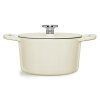 Indas kepimui orkaitėje MOMENTS 24 cm, dramblio kaulo baltos spalvos, ketus, Fissler