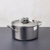 Virimo puodas OPUS PRIMA 24 cm, sidabro spalvos, nerūdijantis plienas, Ruffoni